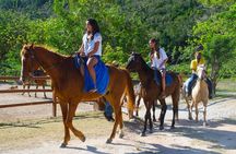 Horseback Riding, ATV & Blue Hole (Land & Sea) from Falmouth