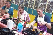 Korean Cooking Class with Full-Course Meal & Local Market Tour in Seoul