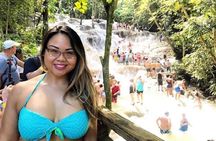 Falls Flyer Zipline and Dunn's River Falls Adventure Tour from Kingston