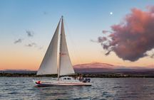 Sunset Cruise with the Whales on our Sailing Catamaran