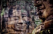 One Day Private Guide Tour of Angkor Thom, Bayon, Ta Phrom & Angkor Wat
