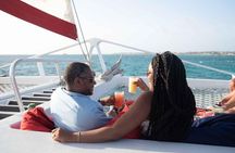 Aruba Sunset Sail Dinner Cruise with Open Bar by Catamaran