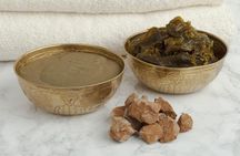A relaxation moment in a traditional Hammam in the Fez medina