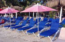 All-inclusive beach day in LOS ARRECIFES REST. / open bar - massage and lunch ..