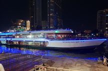 White Orchid Dinner Cruise from Bangkok with Pickup & Live Music