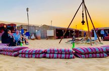Red Dune evening Desert Safari With BBQ dinner and Camel ride 