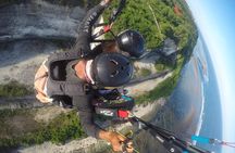 30 minutes tandem Paragliding tours in Bali with free photo/video