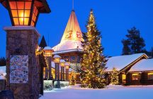 Santa Village Tour+Lapland Cuisine In Glass Igloo+Snowmobiles