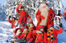 Santa Village Tour+Lapland Cuisine In Glass Igloo+Snowmobiles