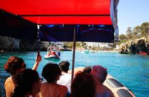 Boat tour from Cala Figuera to Caló del Moro and S´Almonia