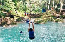 Shared Tour: Irie Blue Hole & Secret Falls Adventure Tour from Ocho Rios