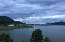 Evening Roaming to North Lakeside with Motorcycle