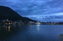 Evening Roaming to North Lakeside with Motorcycle