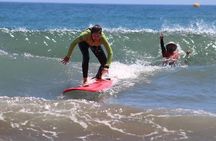 Surfing on Gran Canaria 