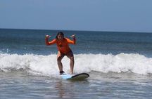 Surf Lessons with Frijoles Locos Pros - Playa Grande Costa Rica!