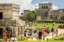 Tulum, Coba, Playa Del Carmen and Cenote Tour with Tickets