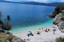 From Opatija/Lovran: Swimming on secluded beaches of island Cres