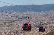 Cable car to el Paraiso, the city slum