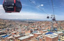 Cable car to el Paraiso, the city slum