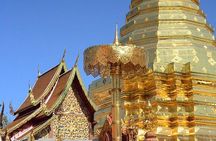 Morning sunrise at Doi Suthep Temple