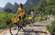 Li River Cruise with bamboo Rafting & Xianggong Hill Private Tour