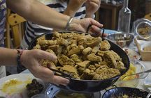 Bread and rusks with a Cretan mum in a village nearby Heraklion