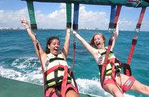 Cancun Seaside Parasailing and Maya Ruins Combo