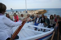 Sardines On Skewers Show Cooking in Malaga beach