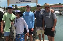 Private 1/2 Day Morning Deep Sea Fishing Charter on "Wahooters"