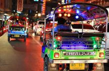 Bangkok Night Lights: Temple & City Tour by Tuk Tuk (SHA Plus)