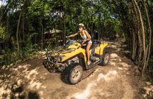ATV tour with Cenote, Ziplines and Mayan Ceremony at Native Park