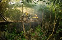 ATV tour with Cenote, Ziplines and Mayan Ceremony at Native Park