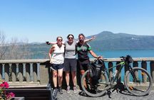 Ride an e-bike along the Appian Way from Rome to Castel Gandolfo. 