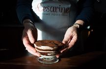 Private Pizza & Tiramisu Class at a Cesarina's home with tasting in Messina