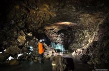 Ice Cave Lofthellir exploration - A permafrost Cave inside a magma tunnel. 