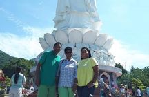 Golden Bridge-Dragon Bridge-Marble Moutain-Monkey Mountain fromHoi An or Da Nang