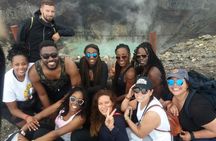 Santa Ana Volcano Hike with a Sulphur Lake and Coatepeque Lake