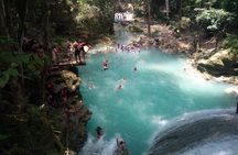 Irie Blue Hole Adventure & Bamboo Blu Beach Club Experience from Montego Bay