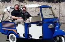 James Bond tour on board of the Ape Calessino