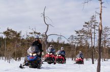 Snowmobile Safari into the Wilderness, Apukka Resort Rovaniemi
