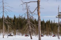 Snowmobile Safari into the Wilderness, Apukka Resort Rovaniemi