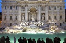 Rome by night semi-private: Spanish step,Trevi fountain, Pantheon, Navona square