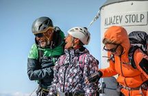 Climbing Mount Triglav in Slovenia
