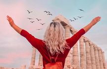Enjoy Cape Sounio Private Majestic Sunset With Seaside Dinner 