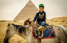 The Giza Pyramids & The museum of Egyptian civilization