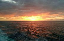 Cliff jumping and Sunsets