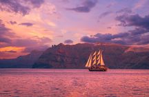 Santorini Volcano Sunset Cruise with Dinner