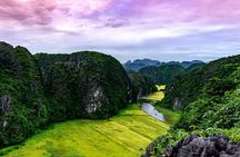 Ninh Binh Daily Tour: Hoa Lu -Mua Cave -Tam Coc- Bike-Swimming with Sunset Party