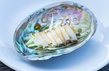  Abalone farm tour and tasting with coastal seaweed walk. Guided. 2 hours