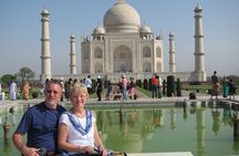 From Jaipur: Overnight Taj Mahal Sunrise Private Tour 